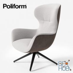 3D model MadJock Poliform armchair