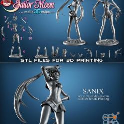 3D model Sailor Moon – 3D Print