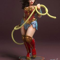 3D model Wonder Woman 3d print