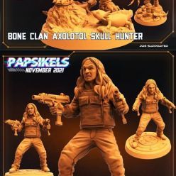 3D model Skull Hunters 3 The Bone Clan - November 2021 – 3D Print