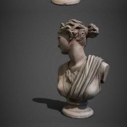 3D model Greek Statue PBR