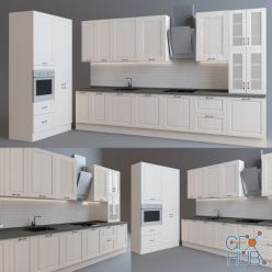 3D model Kitchen #21