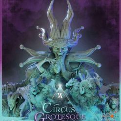 3D model Circus Grotesque – Archvillain Games – 3D Print