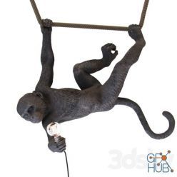 3D model Monkey lamp swing by Marcantonio Raimondi Malerba