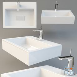 3D model Teuco basin wilmotte & skidoo (max, fbx)