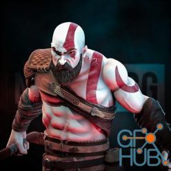 3D model Kratos - God of War - Fan Art – 3D Print