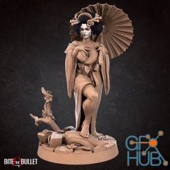 3D model Geisha