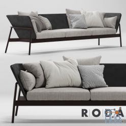 3D model Sofa PIPER - RODA