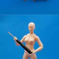 3D model Articulated Poseable Female Figure – 3D Print