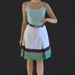 3D model Casual Woman Checking Time