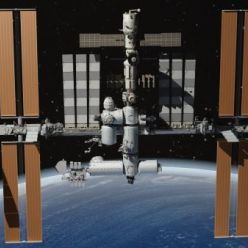 3D model NASA International Space Station