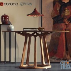 3D model Decoration set (2013, 2016 Vray, Corona)