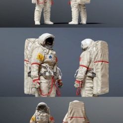 3D model SPACESUIT China Feitian (Vray, Corona)