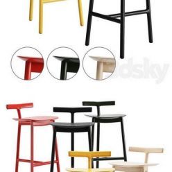 3D model Mattiazzi radice stools