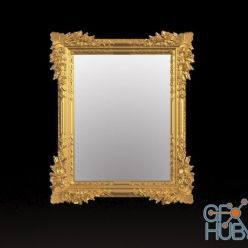3D model Specchio Modenese Gastone classic mirror