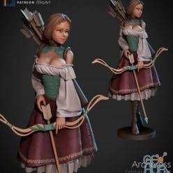 3D model Archeress – 3D Print