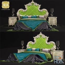 3D model Silik Aura bed