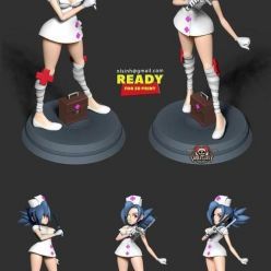 3D model ﻿Valentine - Skullgirls Fanart – 3D Print