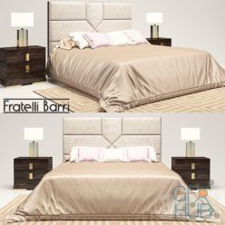 3D model Bed Fratelli Barri