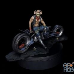 3D model Biker Mice from Mars – 3D Print