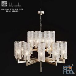 3D model Kelly Wearstler Liaison Double Tier Chandelier