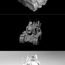 3D model Metal Slug Tank – 3D Print