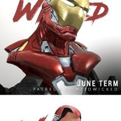 3D model Iron man Bust – 3D Print