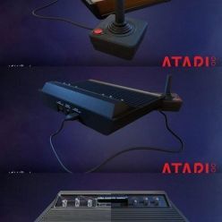 3D model Atari 2600 First Game Console