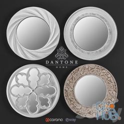 3D model Dantone round mirror