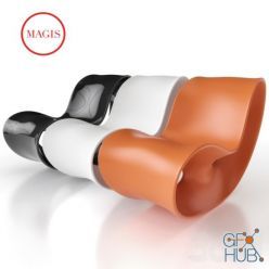 3D model Magis Fauteuil Voido