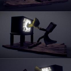 3D model Little Nightmares Diorama – 3D Print