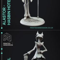 3D model Alastor - Hasbin Hotel - Fanart – 3D Print