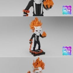 3D model PlaKit Ghost Rider (Agents of SHIELD Version) – 3D Print