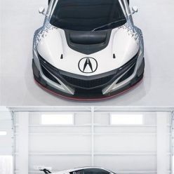 3D model Acura NSX GT3 Race Car 2019