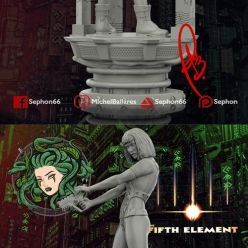 3D model Leeloo The Fifth Element – 3D Print