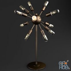 3D model Sputnik table lamp by RH