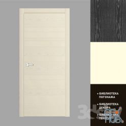 3D model Alexandrian doors Model Mix 2 Premio collection