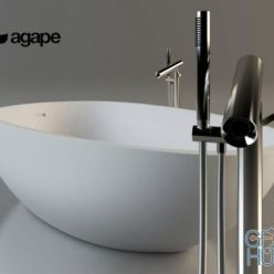 3D model agape spoonxl + square