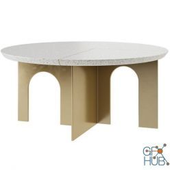 3D model Dimensiva PRO – Arche Round Coffee Table by Paolo Castelli