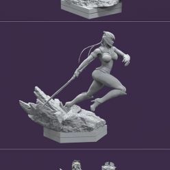 3D model Lady thanos  – 3D Print