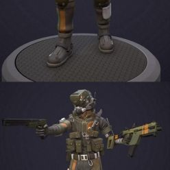 3D model Raider Pilot