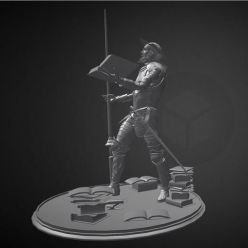 3D model ﻿Don Quijote – 3D Print