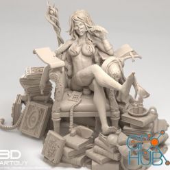 3D model Frisky Wizard