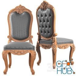 3D model Chair Asnaghi Interiors LA BOUTIQUE