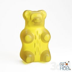 3D model Gummy bear