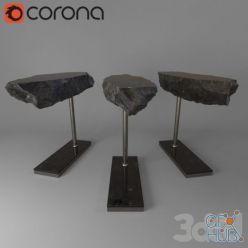 3D model Stone coffee table