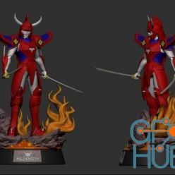 3D model Samurai Warrior – 3D Print