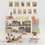 3D model IKEA furniture and decor for children