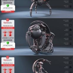 3D model Droideka – 3D Print