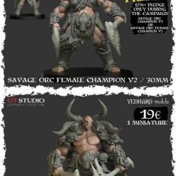 3D model Kickstarter - Savage Orc Miniatures by Yedharo-GT Studio – 3D Print